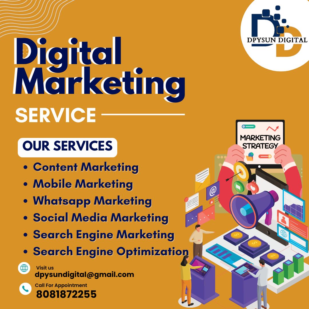 DPYSUN Digital offers expert digital marketing services, including SEO, PPC, social media marketing, and website design. Boost your online presence today!